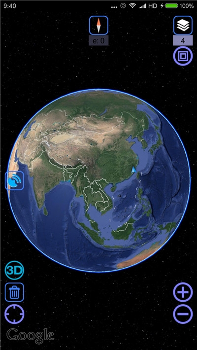 谷歌地图卫星高清地图