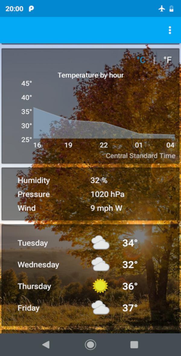 纽约天气预报app