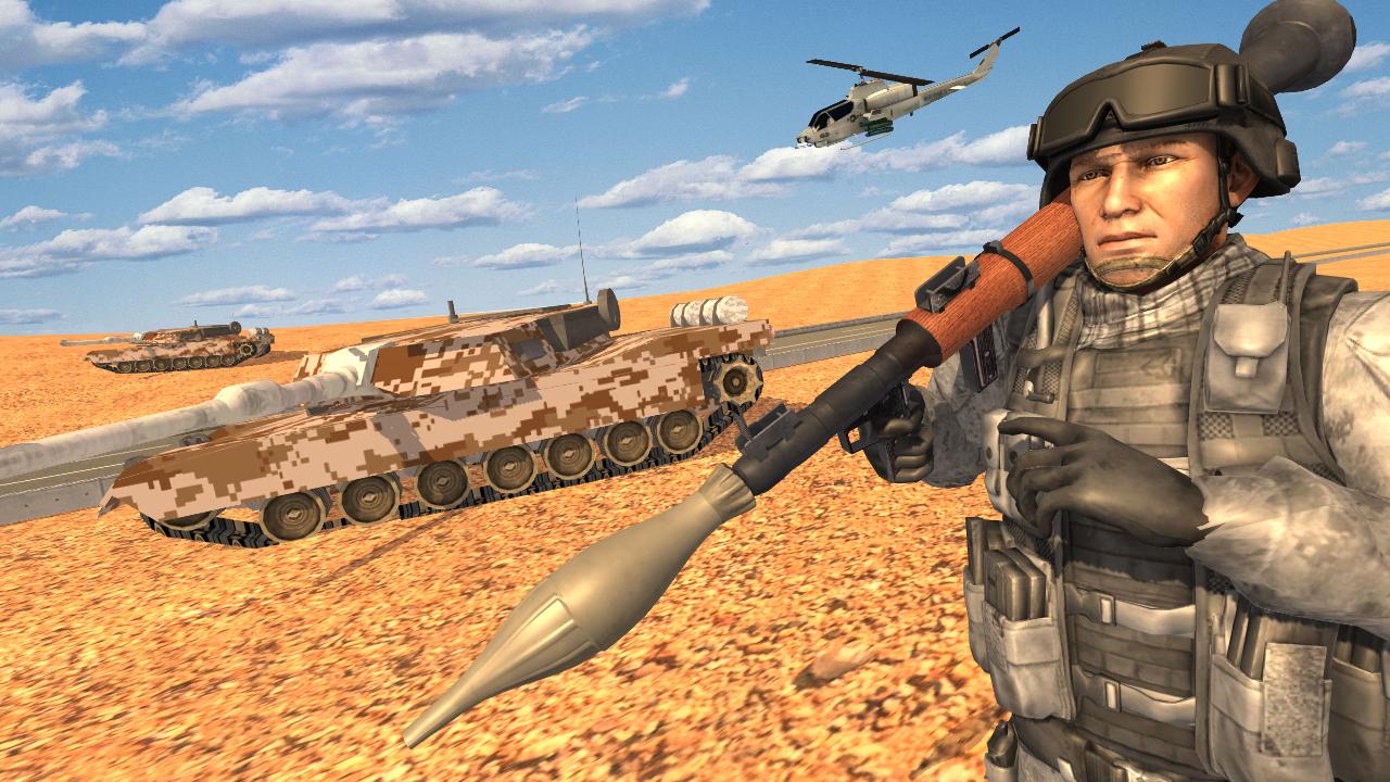 火箭筒步兵3d(bazooka infantry)游戏是一款非常好玩枪战射击类型的