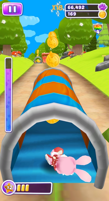 疯狂兔子快跑游戏下载-疯狂兔子快跑(bunny run racing)最新版下载v1.