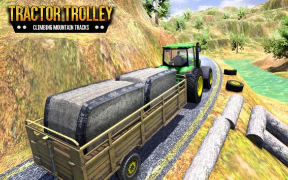 拖拉机小车运输模拟器Offroad Cargo Tractor Trolley Transport Farming Simulator 2020