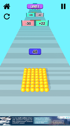 彩球跑比赛大师