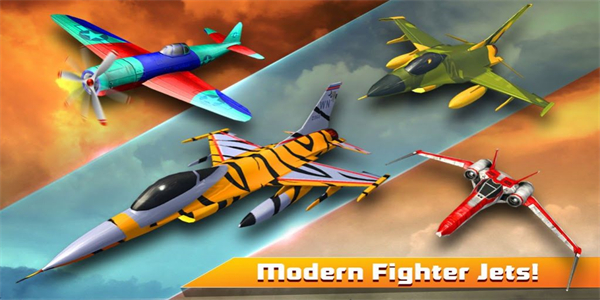 喷气式歼击机天空大战安卓版游戏第2张截图