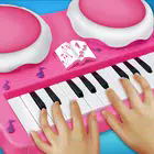 真正的粉红色钢琴女孩游戏(Real Pink Piano For Girls - Piano Simulator)