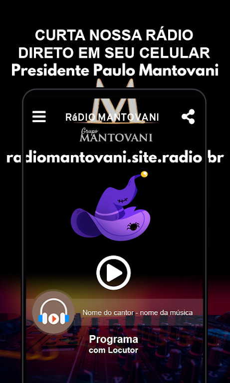 曼托瓦尼电台软件(Rádio Mantovani)