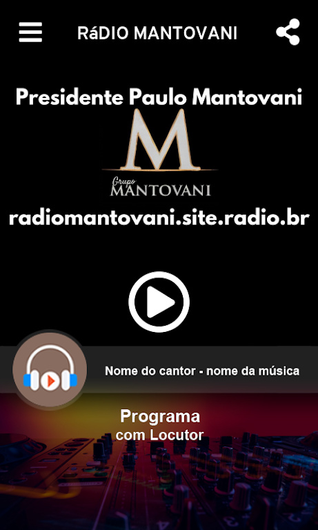 曼托瓦尼电台软件(Rádio Mantovani)