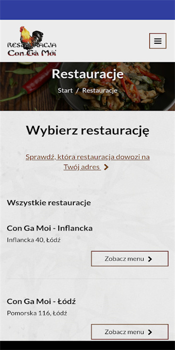 小鸡餐馆软件(Con Ga Moi Łódź)第2张截图
