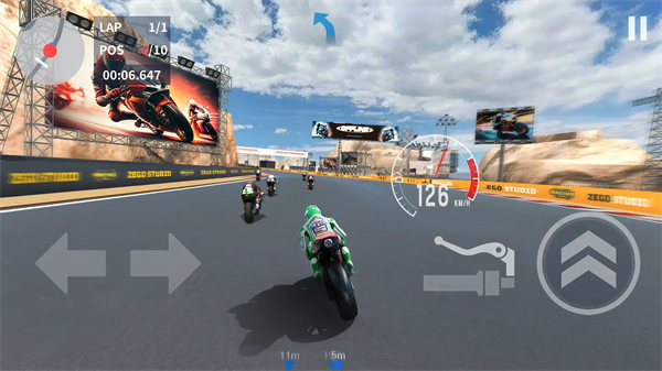 摩托手自行车比赛游戏motoriderbikeracinggame破解版