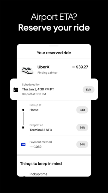 Uber安卓官方版v4.592.10000截图3