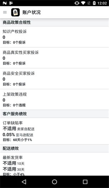 亚马逊卖家版app官方版v9.5.0截图3