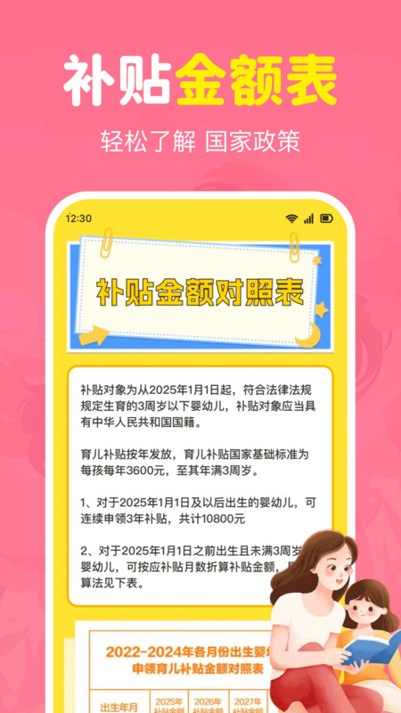 育儿补贴申领指南手机版v1.0.0截图2