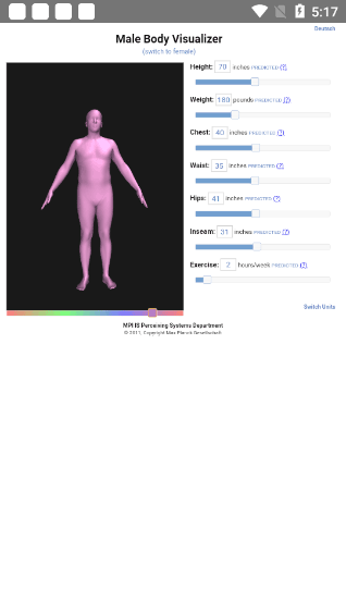 BODY VISUALIZER中文版手机版v3.3.5截图1