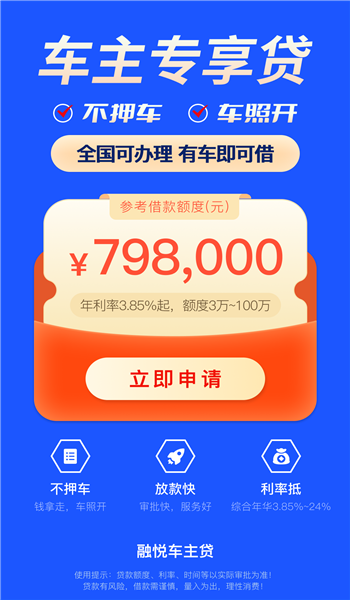 融悦车主贷app官网版v2.0.4截图1